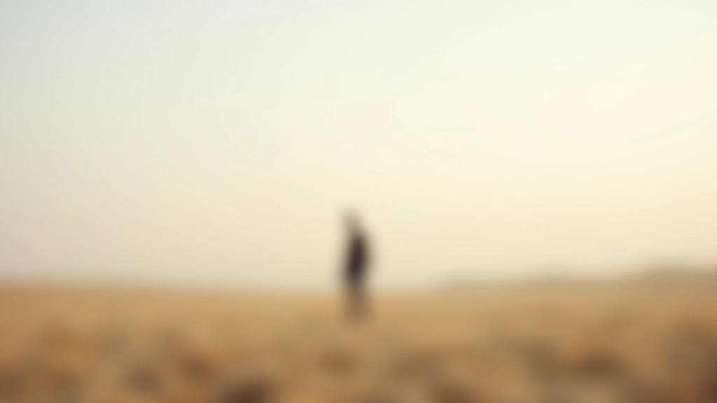 Photograph demonstrating negative space with minimal subject and large empty areas